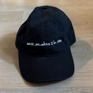 Tupac Embroidered 'Wake Me When I'm Free' Hat